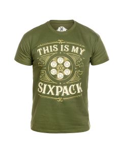 Koszulka T-shirt War Hog Six Pack Green