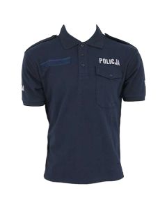 Поліцейська футболка поло - Темно-синя