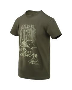 Koszulka T-shirt Helikon Home Sweet Home - Taiga Green
