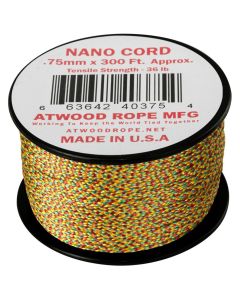 Мотузка Atwood Rope MFG Nano Cord 91 м  - Jamaican Me Crazy