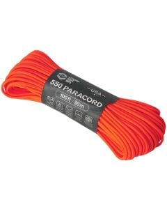 Linka Atwood Rope MFG 550 Paracord 30 m - Neon Orange
