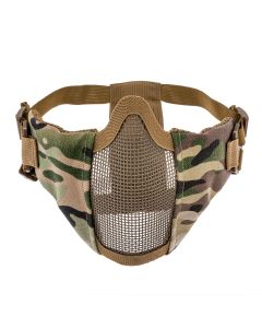 Maska ochronna typu Stalker ASG Metal Mesh - Arid MC Camo