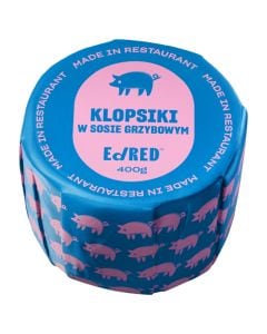 Żywność konserwowana Ed Red - Klopsiki w sosie grzybowym 400 g