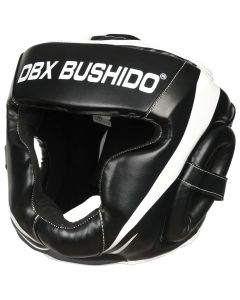 Kask bokserski DBX Bushido treningowy/sparingowy - Czarny
