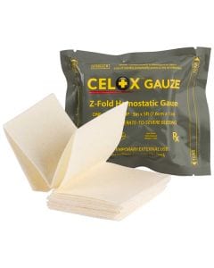 Opatrunek hemostatyczny Celox Gauze Z-Fold