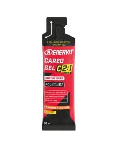  Żel energetyczny Enervit Sport Carbo Gel C2:1PRO 60 ml - Pomarańczowy