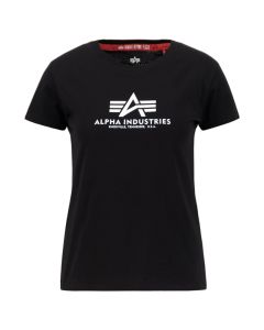 Koszulka T-Shirt damska Alpha Industries New Basic - Black