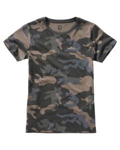 Koszulka T-shirt damska Brandit - Dark Camo