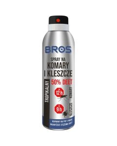 Spray tropikalny Bros na komary i kleszcze 50% DEET 90 ml