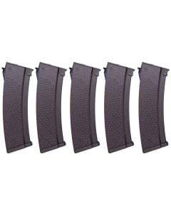 Набір 5 магазинів ASG Specna Arms Mid-cap S-Mag для серії J - Plum