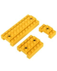 Накладки для рейки RIS F-Factory конструктор - Yellow