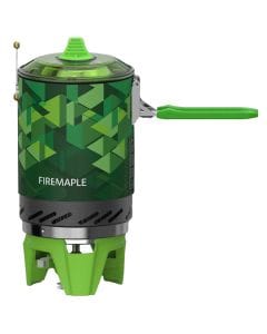 Туристичний пальник Fire Maple FMS-X2 з каструлею - Green