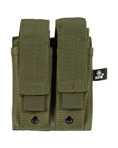 Ładownica na magazynki pistoletowe MFH Ammo Pouch Double Small MOLLE - Olive