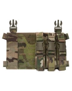 Підсумок Combat Lab Front Flap Chest Rig для пістолетних магазинів - MultiCam