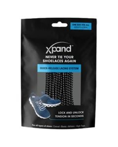Еластичні шнурівки Xpand Quick-Release - Black Reflective