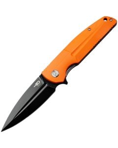 Складаний ніж Bestech Knives Fin Black Stonewash - Orange