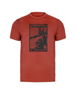 Koszulka T-shirt 4F TSM062 - ciemna czerwień (H4L22 TSM062 61S)