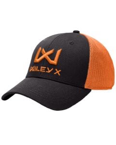 Czapka z daszkiem Wiley X Trucker Cap - Dark Grey/Signal Orange/Signal Orange WX 