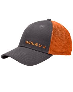 Czapka z daszkiem Wiley X Trucker Cap - Dark Grey/Signal Orange/Signal Orange Wiley X