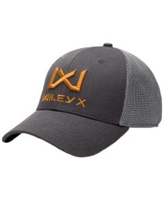 Czapka z daszkiem Wiley X Trucker Cap - Dark Grey/Orange WX/Wiley X