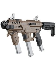Konwersja ReCover Tactical P-IX Buffer Tube + MG9 Grip do pistoletów Glock - Tan