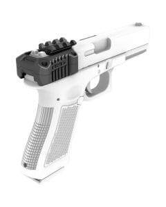 Рейка для кріплення Recover Tactical з важелем перезаряджання для пістолетів Glock - Black