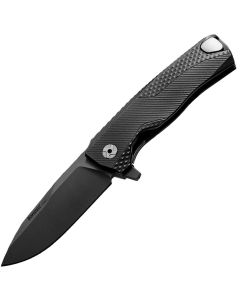Nóż składany LionSteel ROK Aluminium Black Blade Black