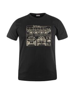 Koszulka T-Shirt KTO Rosomak - Black