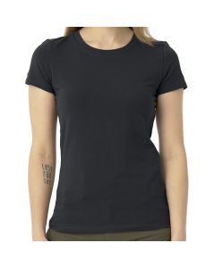 Футболка T-Shirt жіноча Helikon з органічної бавовни Slim - Black
