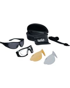 Okulary taktyczne Bolle Raider Kit Black