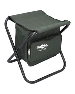 Krzesło turystyczne składane Mikado z torbą (max. 100 kg) - Zielone 