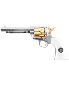Пневматичний револьвер Colt Single Action Army Smoke Wagon 5,5" 4,5 мм - Nickel