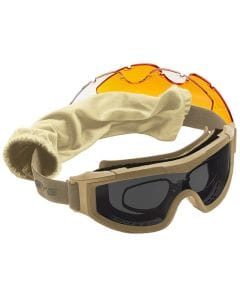 Тактичні окуляри-маска Swiss Eye F-Tac - Coyote