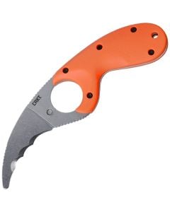 Nóż ratowniczy CRKT Bear Claw Fixed - Orange