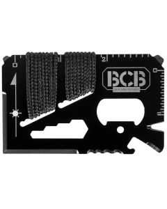 Karta survivalowa BCB Mini Work Tool Black