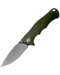 Nóż składany Bestech Knives Bobcat Stonewash- OD Green