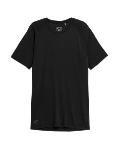 Koszulka T-Shirt 4F TMSF601 - głęboka czerń 