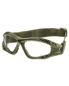 Gogle taktyczne Mil-Tec Commando Goggles Air Pro Clear Olive