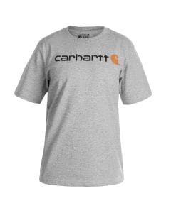 Koszulka T-shirt Carhartt Core Logo - Heather Grey