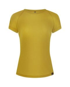 Koszulka termoaktywna damska Fjord Nansen RIX K/R - Amber Yellow