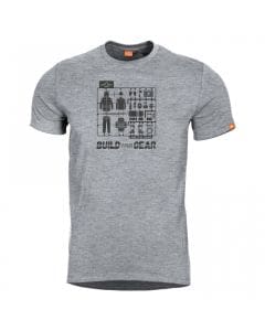 Koszulka T-Shirt Pentagon Ageron "Build Your Gear" - Grey