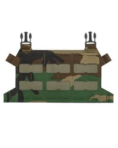 Panel Direct Action Skeletonized Plate Carrier Flap - Woodland