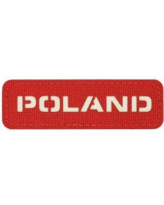 Naszywka M-Tac Poland Laser Cut - Red/White 