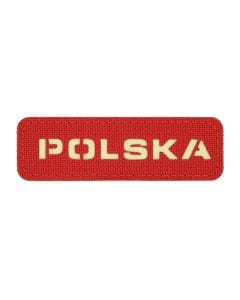 Naszywka M-Tac Polska Laser Cut - Red Luminate