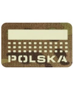 Naszywka M-Tac Flaga Polska Laser Cut - Multicam Luminate 