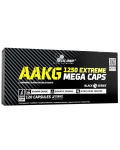 AAKG Olimp Sport Nutrition 1250 Extreme Mega Caps 120 kapsułek - suplement diety 