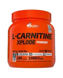 Spalacz tłuszczu Olimp Sport Nutrition Olimp L-Carnitine Xplode Powder - 300 g - pomarańczowy - suplement diety