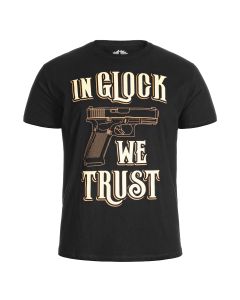 Koszulka T-Shirt War Hog In Glock We Trust - Black