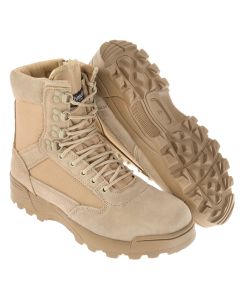 Buty Brandit Tactical Zipper Boots - Coyote
