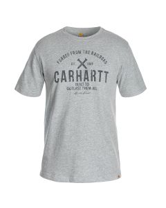 Koszulka T-Shirt Carhartt Emea Outlast Graphic - Heather Grey